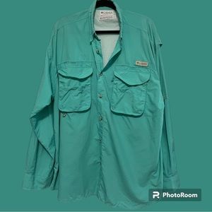 XXL Columbia long sleeve PFG button up shirt